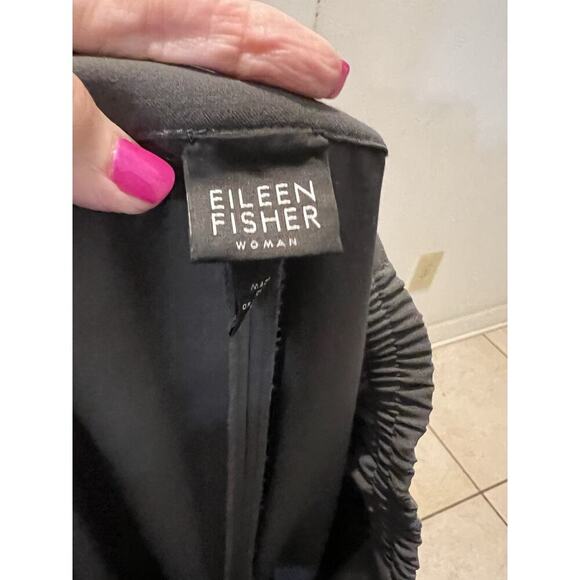 Eileen Fisher Woman Gray Wool Blend Dress Pants Sz 1x - Picture 4 of 5